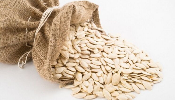 pumpkin seeds to cleanse the body of pests