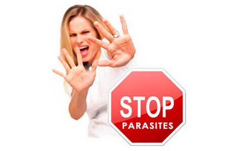 Fighting parasites in the body