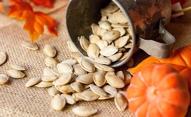 pumpkin seeds to remove pests